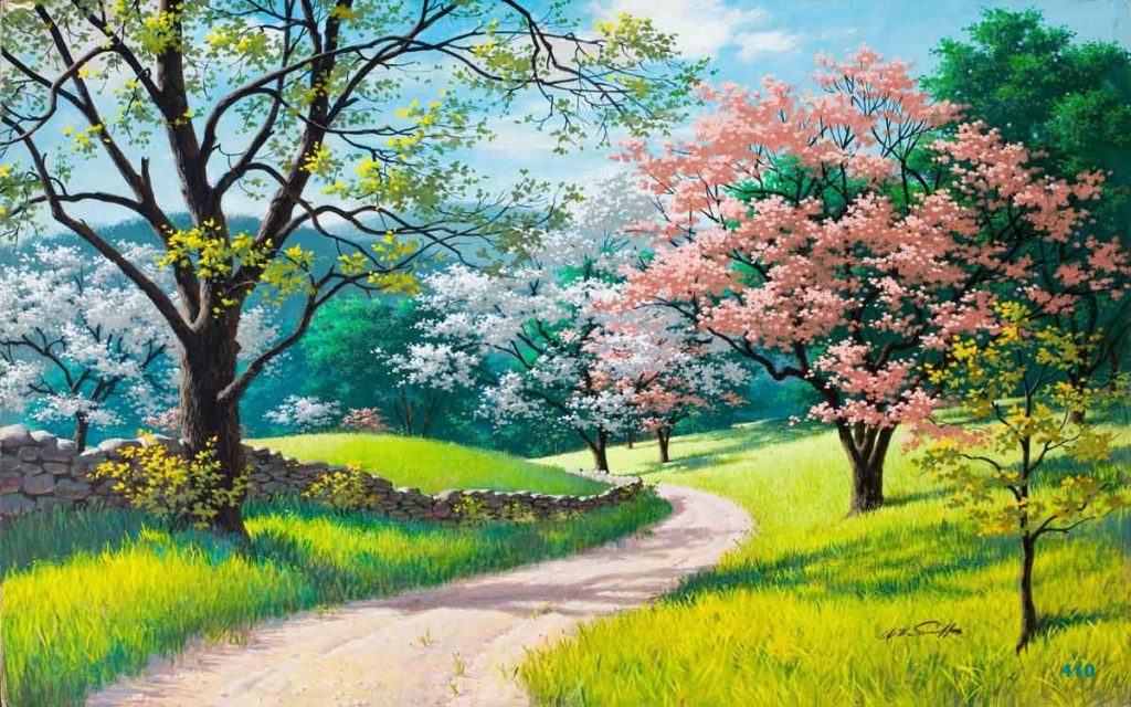 Tranh Dán Tường Phong Cảnh Mã 13