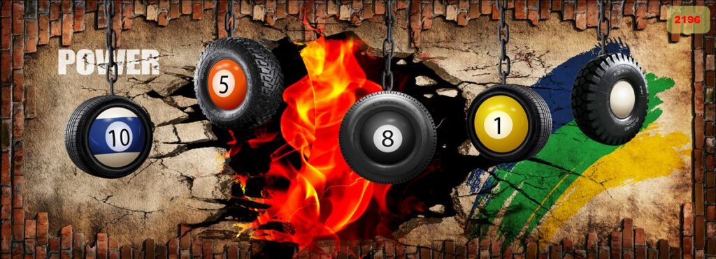 TRANH DÁN TƯỜNG QUÁN BI-A mã 02