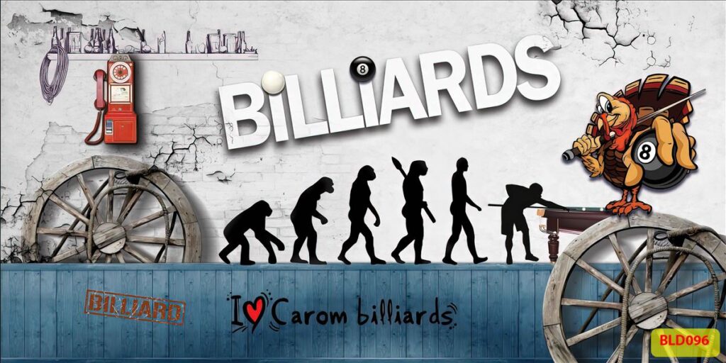 TRANH DÁN TƯỜNG QUÁN BI-A mã 56