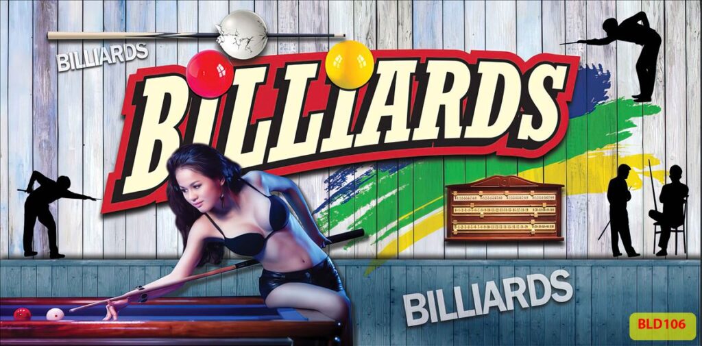 TRANH DÁN TƯỜNG QUÁN BI-A mã 59